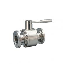 A Type Forged Manual Sanitary Flanged Ball Valve