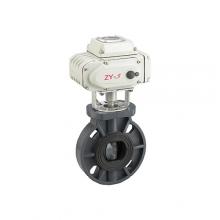 Electric flange ball valve (ZY type)