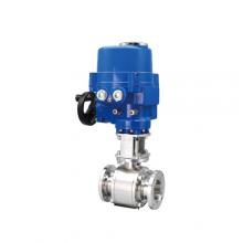 A type explosion-proof electric sanitary ball valve